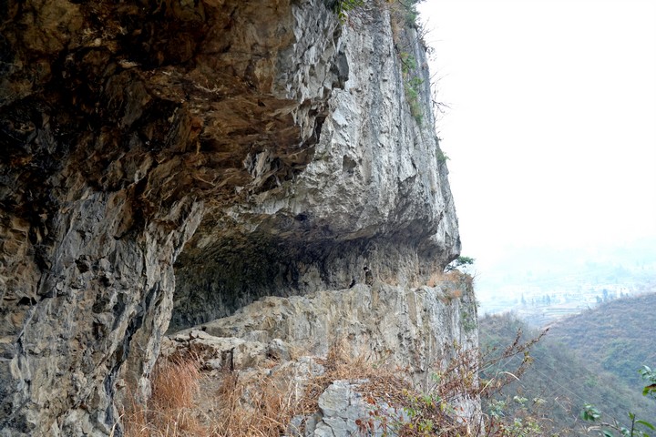 納雍縣曙光鎮(zhèn)漁塘村躍進(jìn)大溝一角。楊英攝