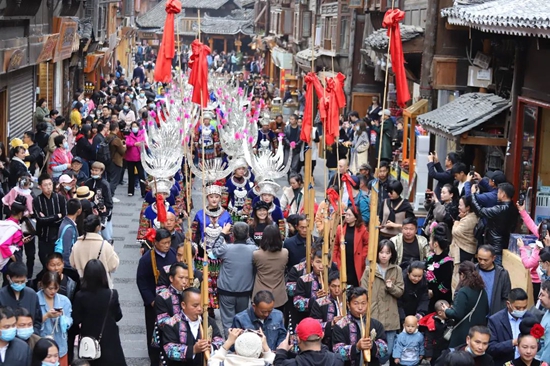 貴州雷山推出51項(xiàng)“瑞龍迎福·年味雷山”春節(jié)系列文體旅活動(dòng)_fororder_非遺展