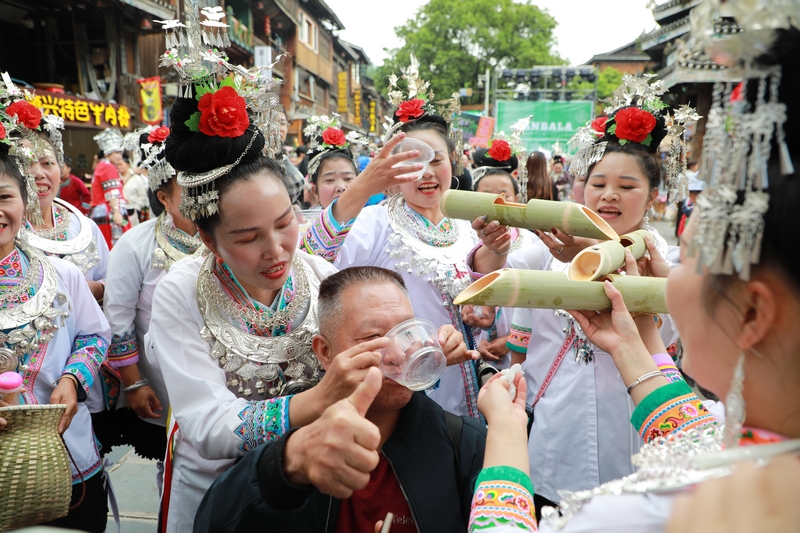 村歌活動(dòng)現(xiàn)場(chǎng)。