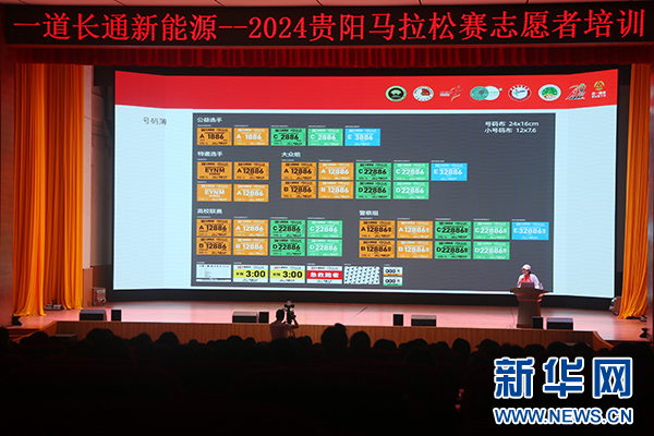 “幕后英雄”護(hù)航2024貴陽馬拉松賽