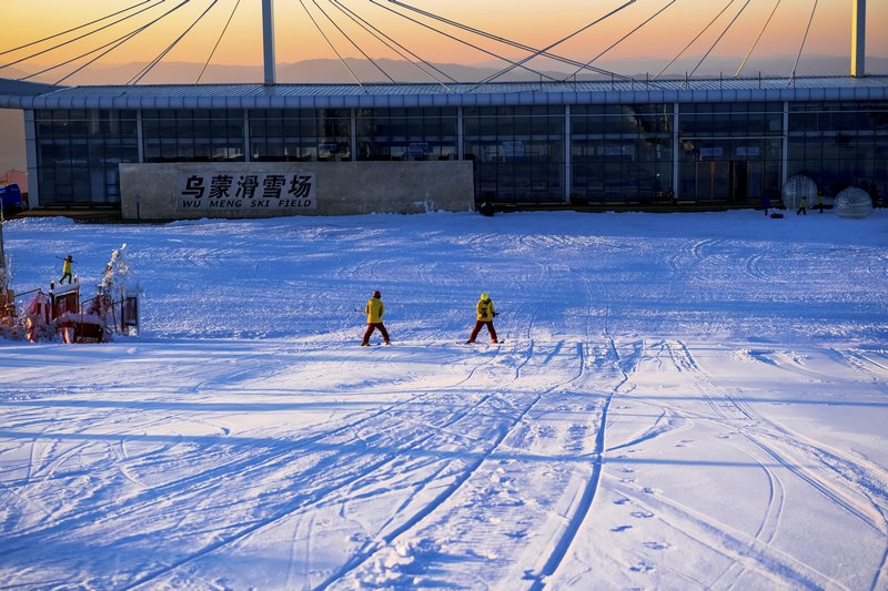 烏蒙滑雪場。彭仲恭攝