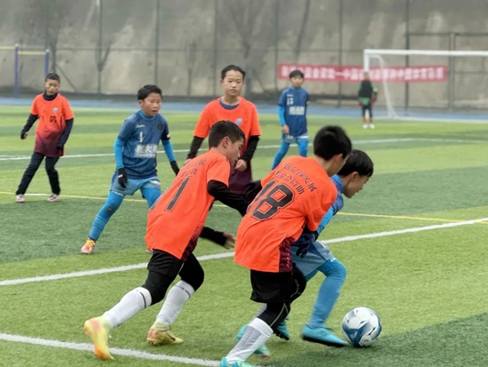 日本FC Gois（U12）梯隊與貴州省U11精英足球集訓(xùn)隊進(jìn)行交流賽