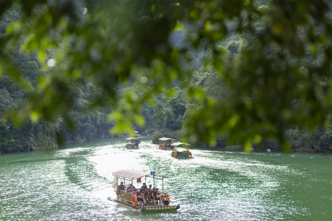 83364-荔波小七孔旅游圖--大七孔天生橋碼頭.JPG